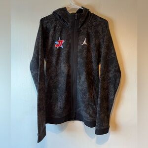 NEW Jordan Sample JT Elite‎ camp Dri-FIT Fleece Full Zip Hoodie Mens XS